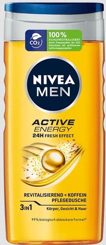 NIVEA SG MEN ACTIVE ENERGY 3v1 250ml